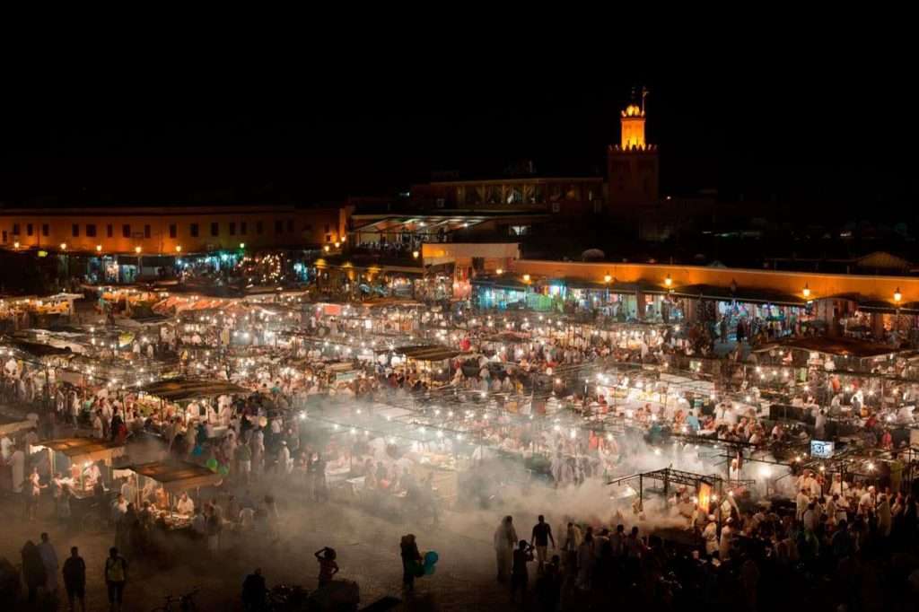 plaza-djemma-el-fna-marrakech-night