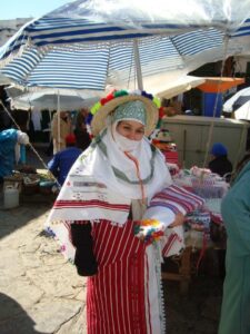 Moroccan-dressed-tourist