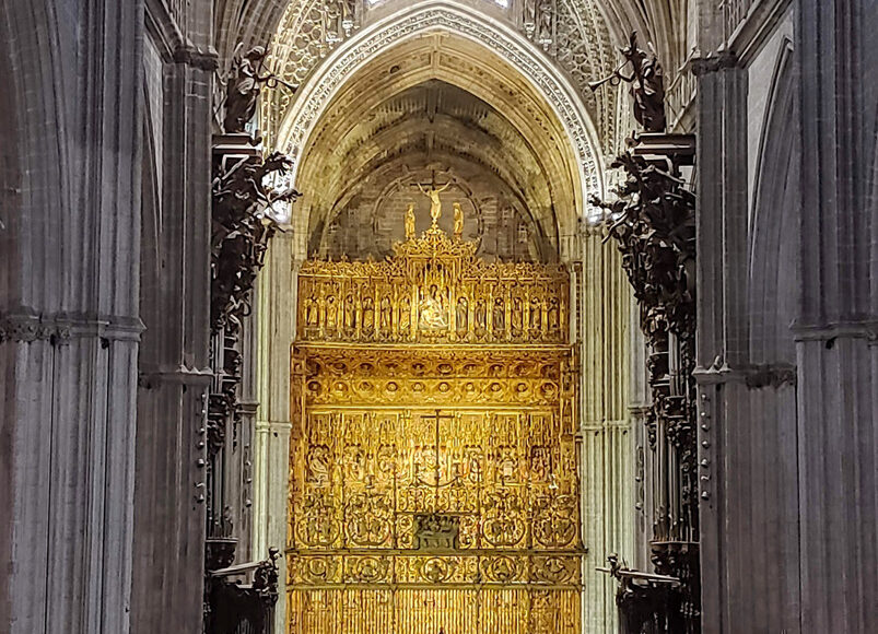 Altar mayor catedral de Sevilla