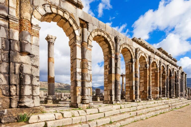 ruinas romanas de Volubilis