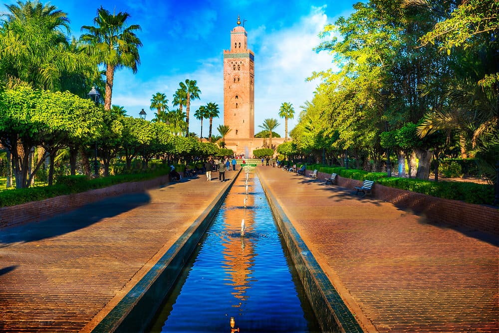 jardines de la Koutoubia