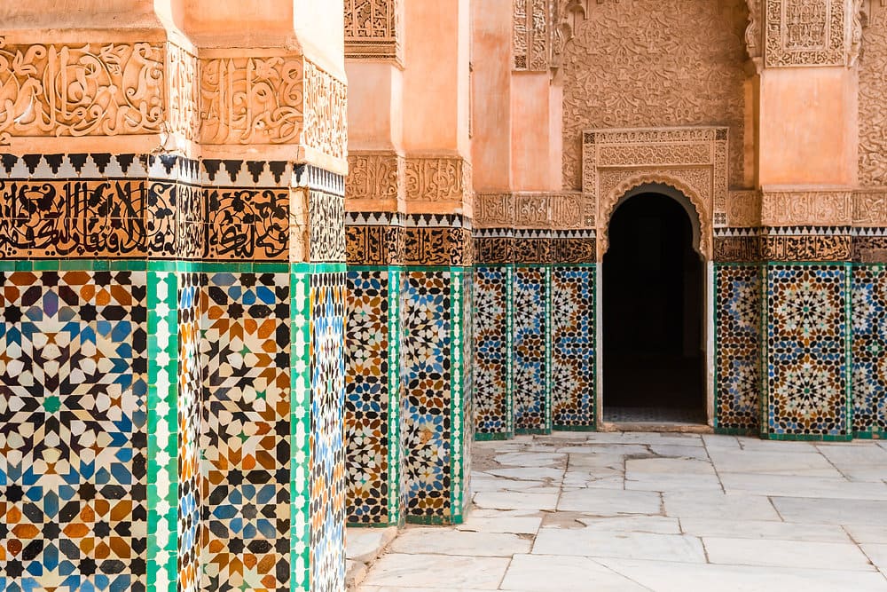 puerta madrasa Ben Youssef