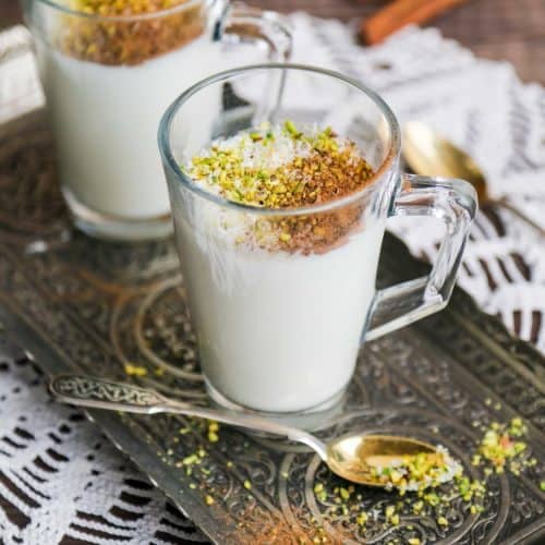 Las bebidas más típicas de Marruecos Sahlab marroqui