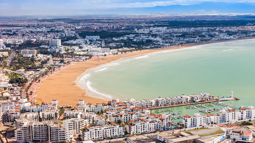 ¿Qué ver en Agadir en un día? playa de agadir